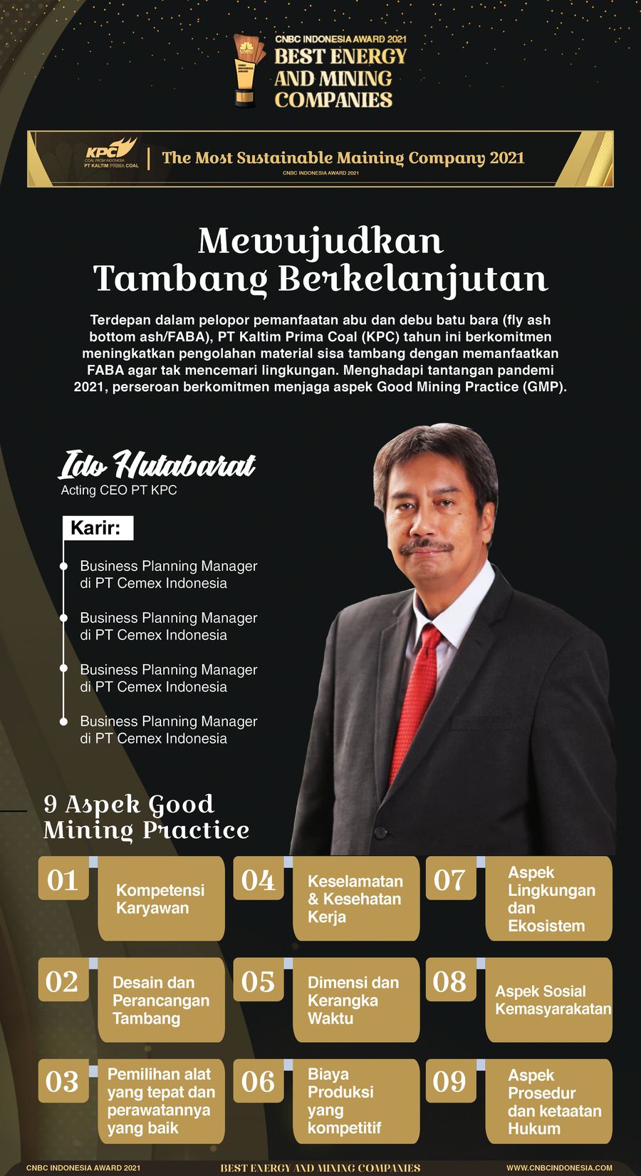 INFOGRAFIS CNBC Indonesia Award, KPC