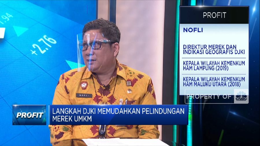 Jurus DJKI Permudah Perlindungan Hak Merek Produk UMKM (CNBC Indonesia TV)