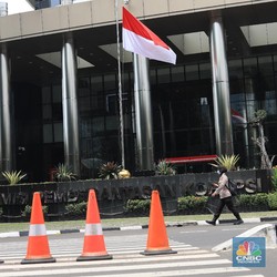 Potret Gedung KPK Dijaga Ketat Saat Novel Baswedan Cs Dipecat