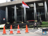 Potret Gedung KPK Dijaga Ketat Saat Novel Baswedan Cs Dipecat