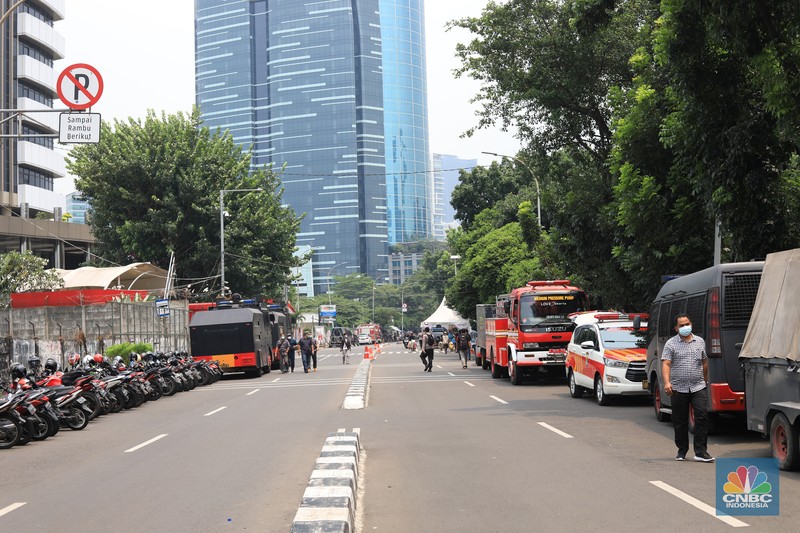 Kondisi terkini gedung KPK (CNBC Indonesia/Muhammad Sabki) Kondisi terkini gedung KPK (CNBC Indonesia/Muhammad Sabki)