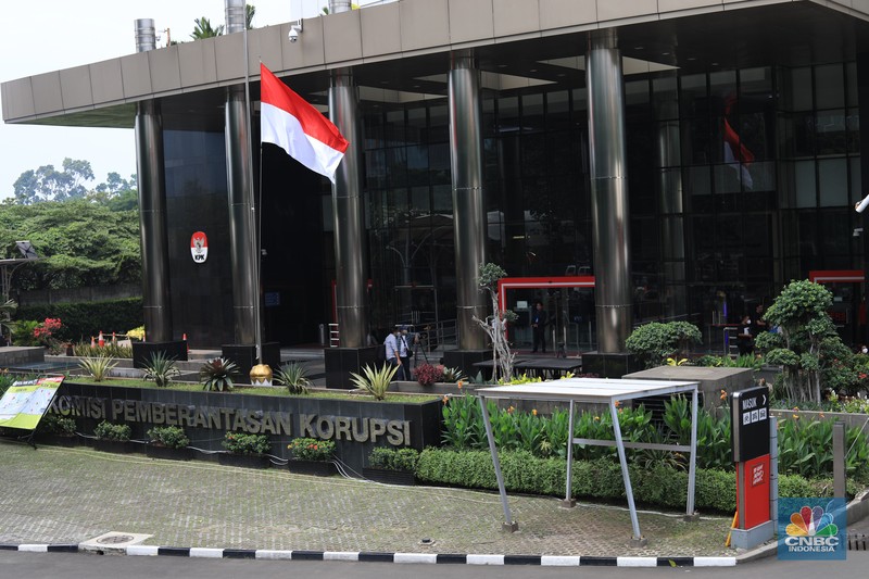 Kondisi terkini gedung KPK (CNBC Indonesia/Muhammad Sabki) Kondisi terkini gedung KPK (CNBC Indonesia/Muhammad Sabki)
