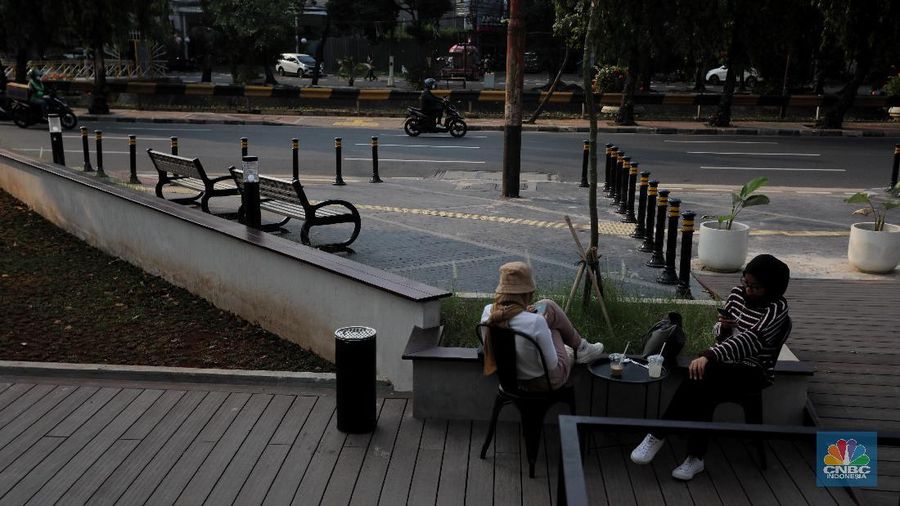 Pos Bloc Jakarta (CNBC Indonesia/Andrean Kristianto)