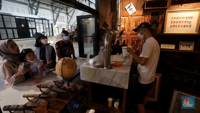 Pos Bloc Jakarta (CNBC Indonesia/Andrean Kristianto)