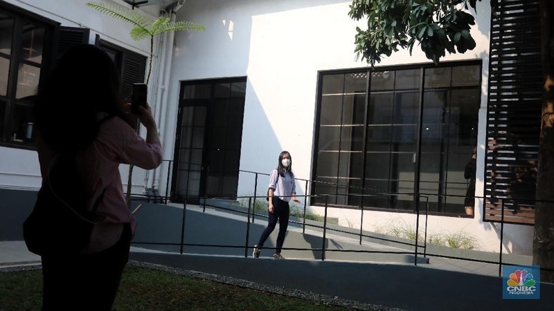 Pos Bloc Jakarta (CNBC Indonesia/Andrean Kristianto)