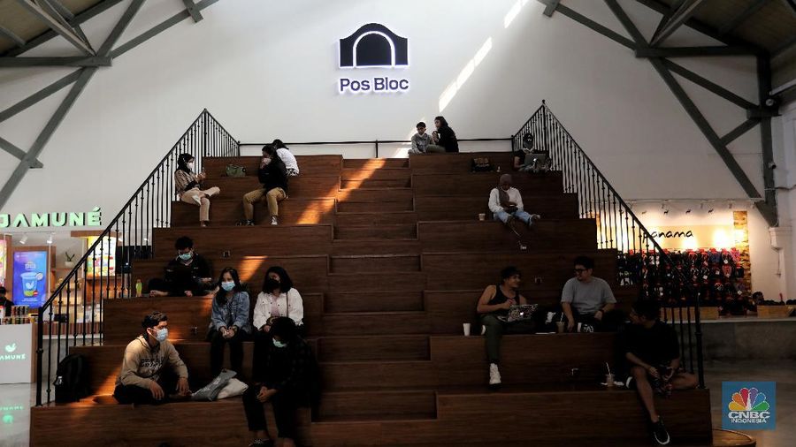 Pos Bloc Jakarta (CNBC Indonesia/Andrean Kristianto)