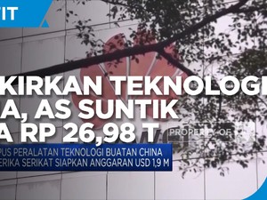 Singkirkan Teknologi China, AS Gelontorkan Dana Rp 26,98 T