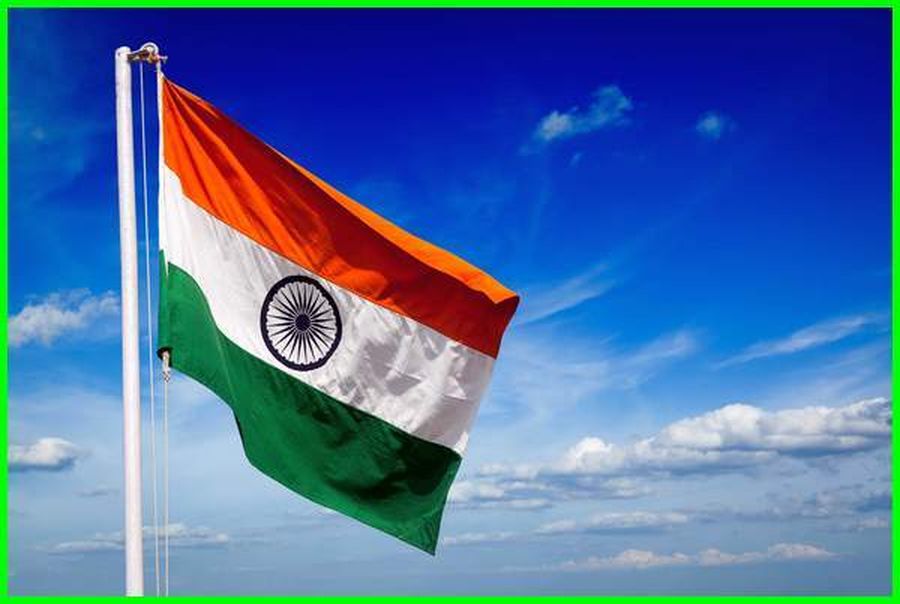 Ilustrasi Bendera India. AP/