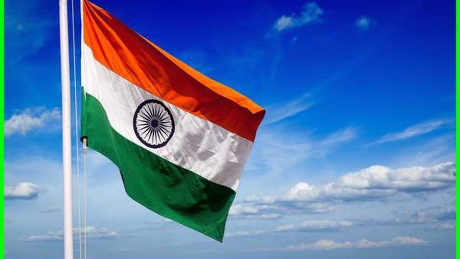 Ilustrasi Bendera India. AP/
