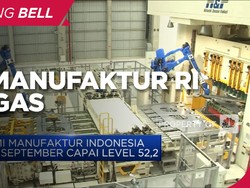 PPKM Jawa-Bali Melonggar, PMI Manufaktur RI Ngegas