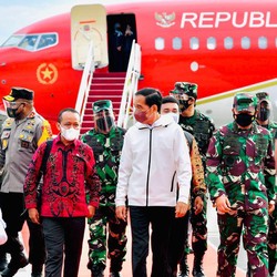 Jokowi Terbang ke Papua Buka PON XX