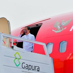 Jokowi Bertolak ke Papua, Resmikan Pembukaan PON XX