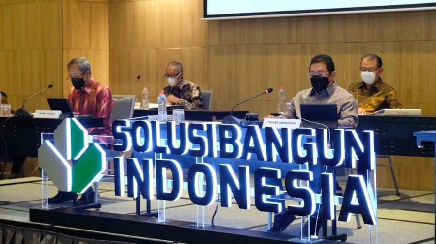 Rapat Umum Pemegang Saham Luar Biasa (RUPSLB) terkait dengan perubahan Anggaran Dasar Perseroan serta pengangkatan Anggota Dewan Direksi dan Komisaris yang baru. Dokumentasi SMCB.