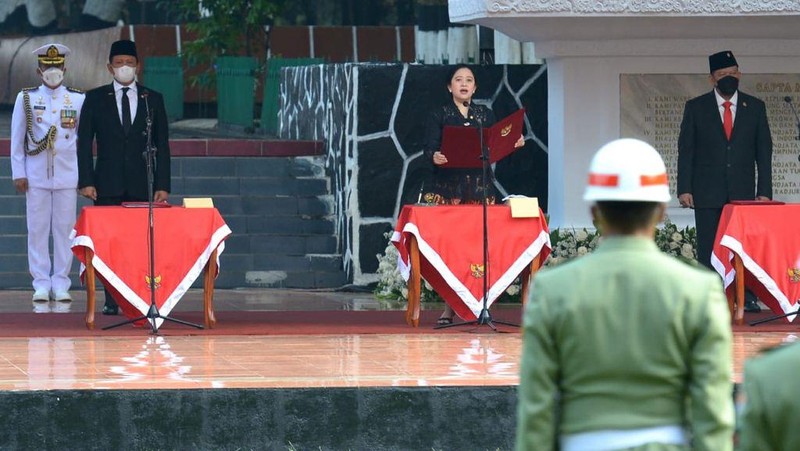 Upacara Peringatan Hari Kesaktian Pancasila, Jakarta, (1/10/2021). (Dok: Biro Pers Sekretariat Presiden)