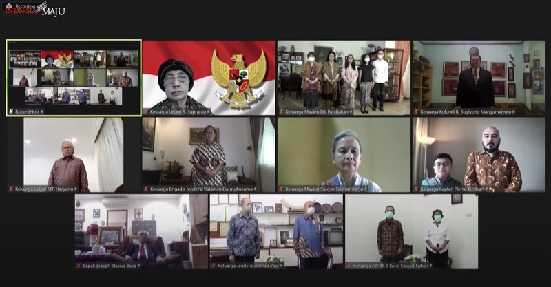 Upacara Peringatan Hari Kesaktian Pancasila, Jakarta, (1/10/2021). (Dok: Biro Pers Sekretariat Presiden)