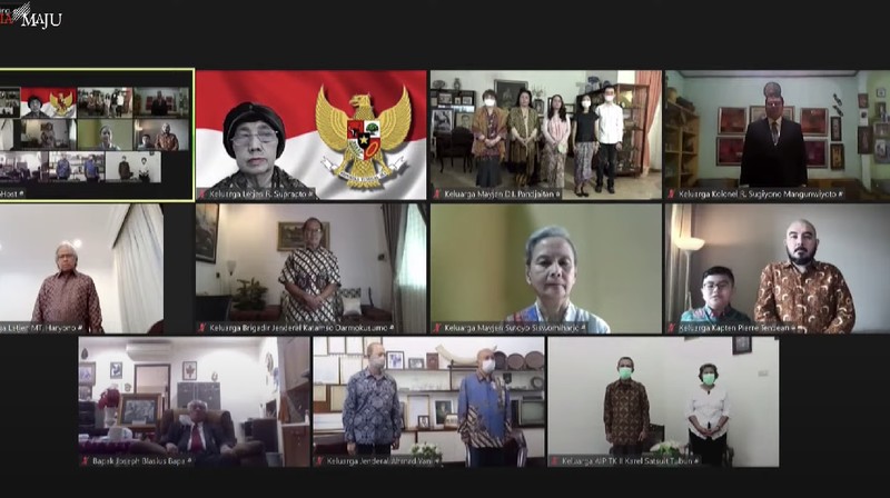 Upacara Peringatan Hari Kesaktian Pancasila, Jakarta, (1/10/2021). (Dok: Biro Pers Sekretariat Presiden)