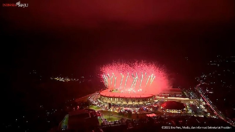 Pembukaan Pekan Olahraga Nasional XX Papua, Jayapura, 2 Oktober 2021