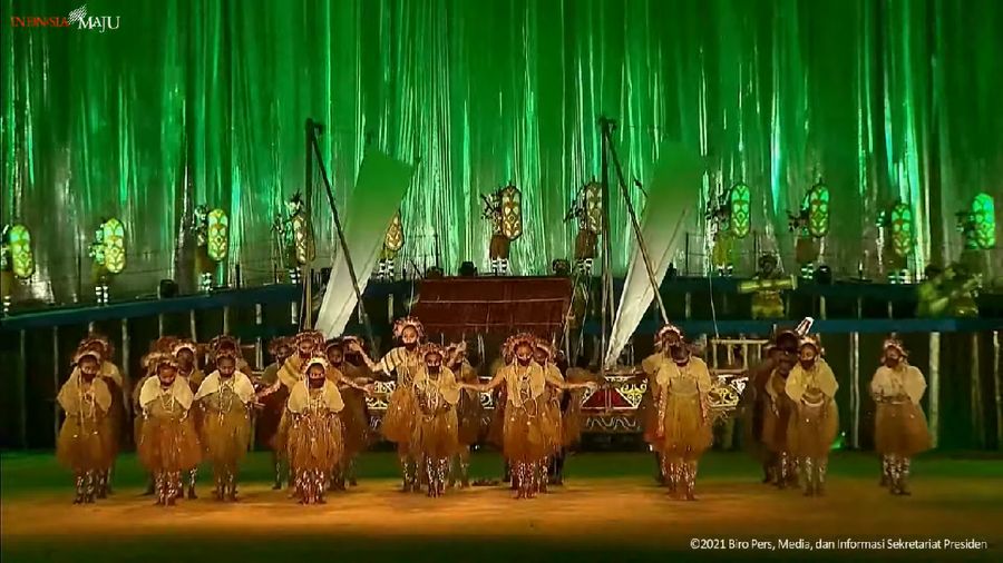 Pembukaan Pekan Olahraga Nasional XX Papua, Jayapura, 2 Oktober 2021