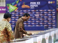Jokowi Resmikan 7 Arena Pertandingan PON XX Papua