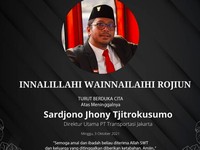 Kabar Duka, Bos TransJakarta Sardjono Jhony Meninggal Dunia