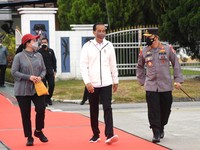 Jokowi Sidak ke Merauke, Puan-Menteri Basuki-Bahlil Ikut
