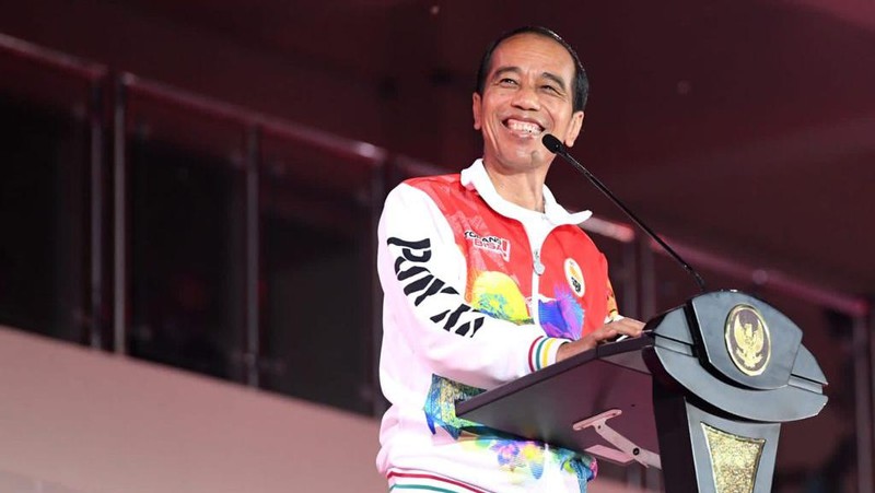 Jokowi di Pembukaan PON XX Papua (Lukas - Biro Pers Sekretariat Presiden)