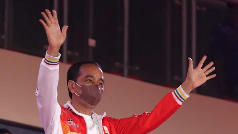 Jokowi di Pembukaan PON XX Papua (Lukas - Biro Pers Sekretariat Presiden)