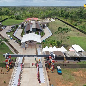 Jokowi 'Sulap' Pos Perbatasan RI Kinclong, Nggak Bikin Malu!