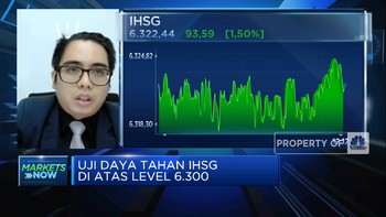 Harga Komoditas Melesat, IHSG Sesi I Tembus Level 6.300-an