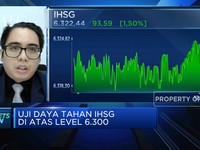 Harga Komoditas Melesat, IHSG Sesi I Tembus Level 6.300-an
