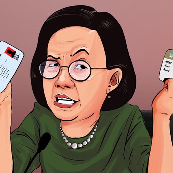 Simak, Ini Alasan Sri Mulyani Gabungkan KTP dengan NPWP