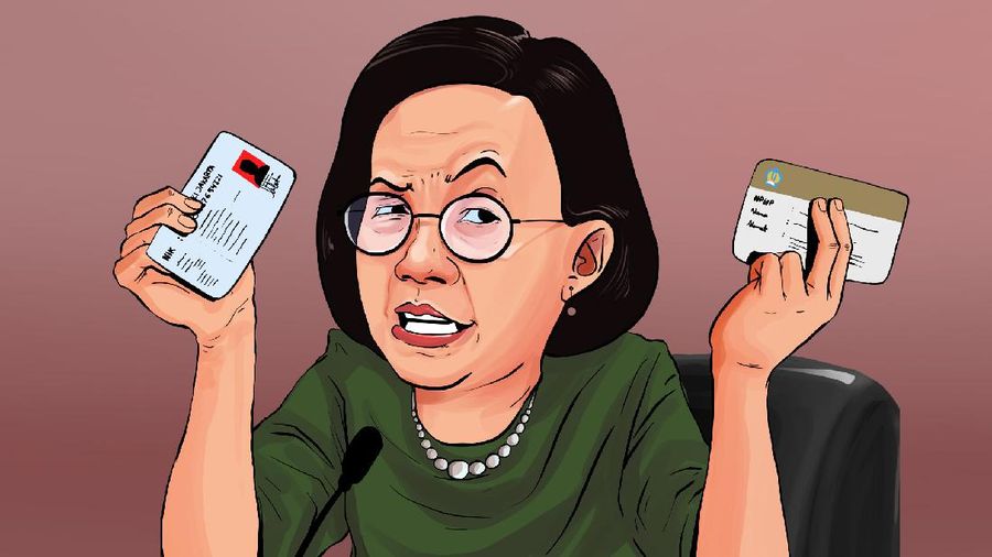 KTP Bakal Jadi NPWP, Ini Alasan Sri Mulyani