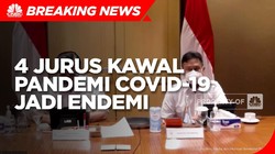 Menkes Siapkan 4 Jurus Kawal Pandemi Covid-19 jadi Endemi