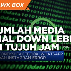 Instagram, Facebook dan Whatsapp Down Lebih dari Tujuh Jam