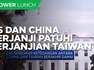 AS dan China Berjanji Patuhi Perjanjian Taiwan