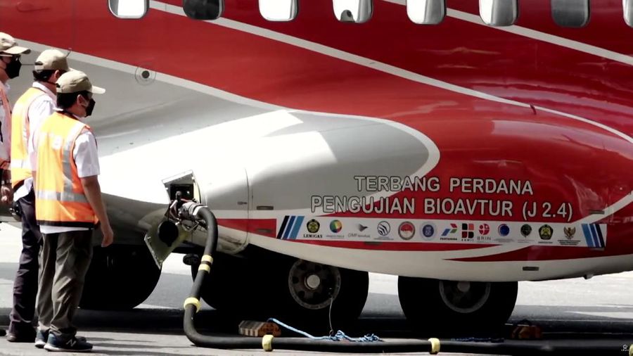 Avtur dari Campuran Sawit Diuji Coba ke Pesawat.