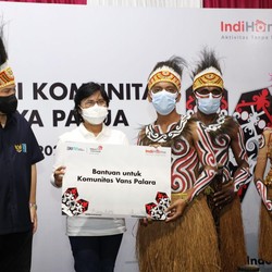 Menteri Erick & IndiHome Semangati Komunitas Binaan di Papua