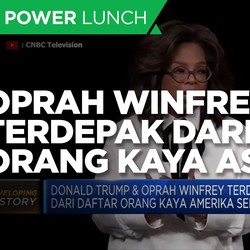 Trump & Oprah Winfrey Terdepak dari 400 Orang Kaya AS