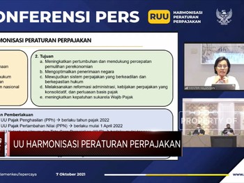 Penjelasan Sri Mulyani Soal Perubahan Aturan PPh Dalam UU HPP