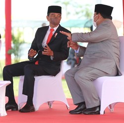 Saat Prabowo Temui Jokowi di Istana, Begini Isi Pertemuannya