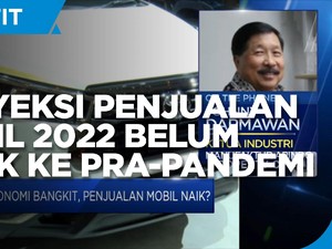 Di 2022,Penjualan Mobil Diproyeksi Belum Balik ke Pra-Pandemi