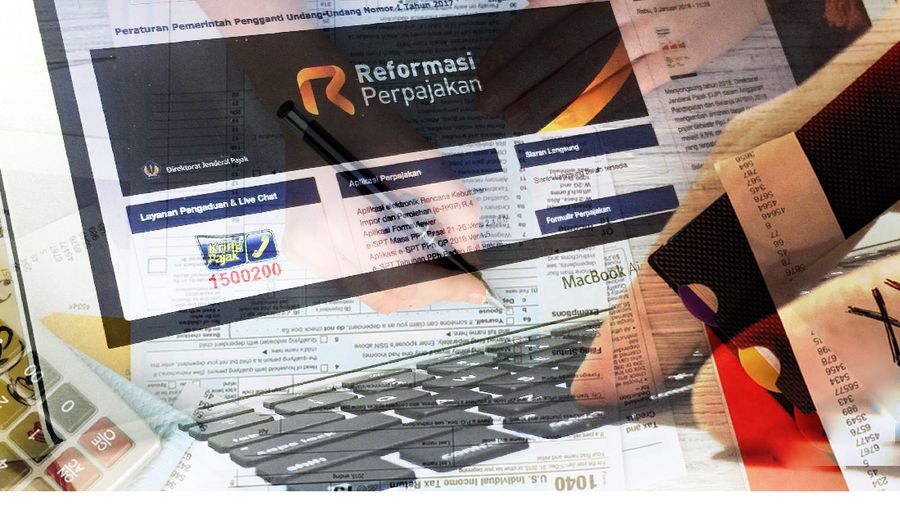 cover topik/ UU Pajak terbaru_Konten/Aristya Rahadian