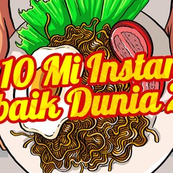 10 Mi Instan Terbaik Dunia 2021, Ada Indomie Goreng!