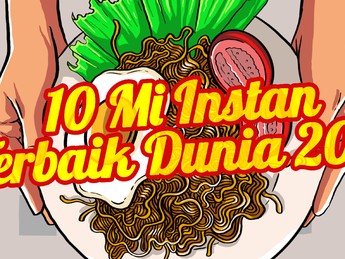 10 Mi Instan Terbaik Dunia 2021, Ada Indomie Goreng!