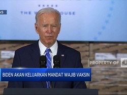 Joe Biden Akan Keluarkan Mandat Wajib Vaksin Covid-19