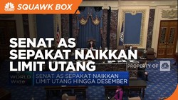 Senat AS Sepakat Naikkan Limit Utang hingga Desember 2021