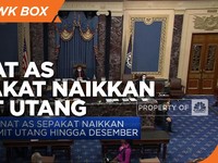 Senat AS Sepakat Naikkan Limit Utang hingga Desember 2021