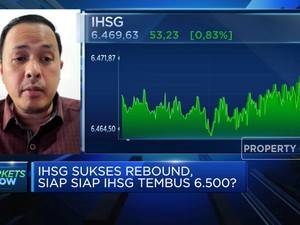 Sukses Rebound, IHSG Bersiap Tembus Level 6.500