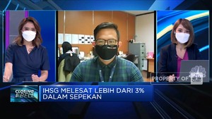 Sepekan Menguat Lebih Dari 3%, IHSG Ditutup ke Level 6.481