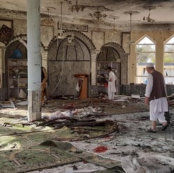 Ngeri! Bom Guncang Masjid di Afghanistan saat Salat Jumat